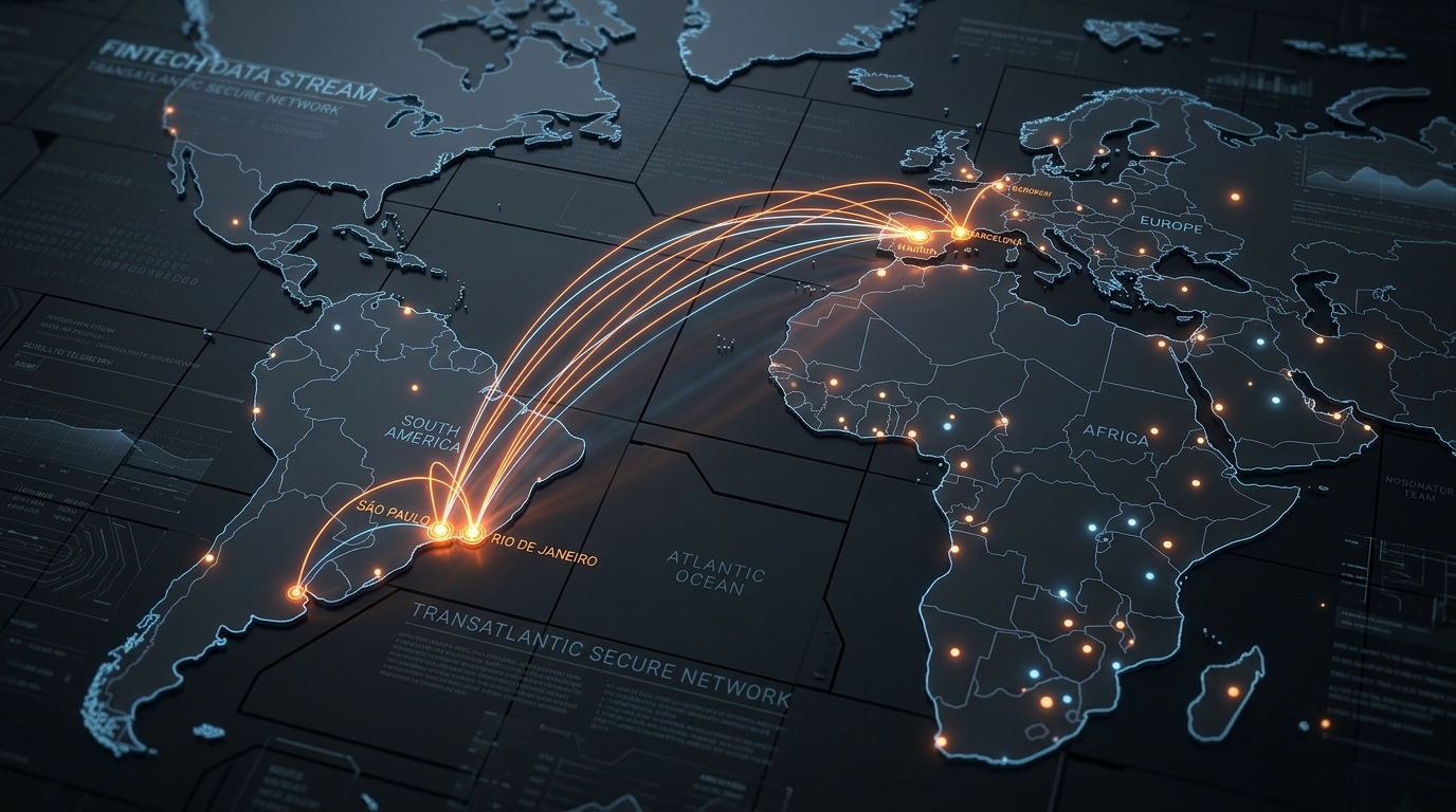 Mapa de telemetria global e-SimplePay